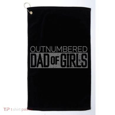 Outnumbered Dad Golf Towel