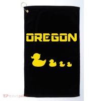 Oregon Duck Golf Towel thumb 0