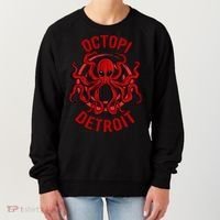 Octopi Detroit Octopus Kraken Tentacles Michigan Souvenir Great Gift Women's Sweatshirt thumb 0