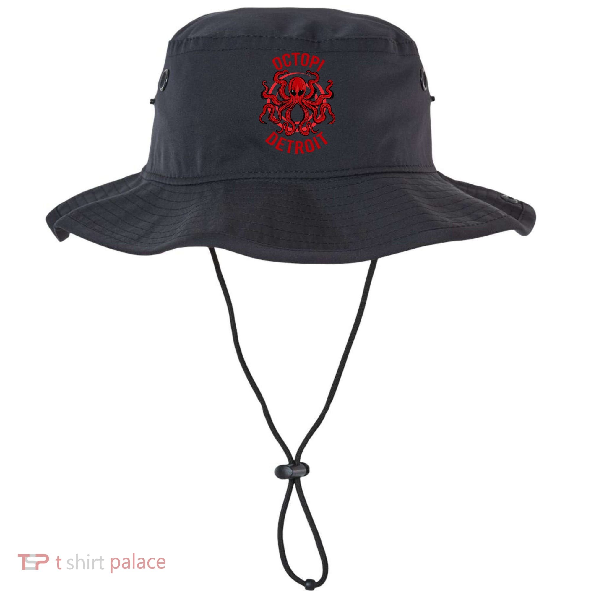 Octopi Detroit Octopus Kraken Tentacles Michigan Souvenir Great Gift Bucket Hat