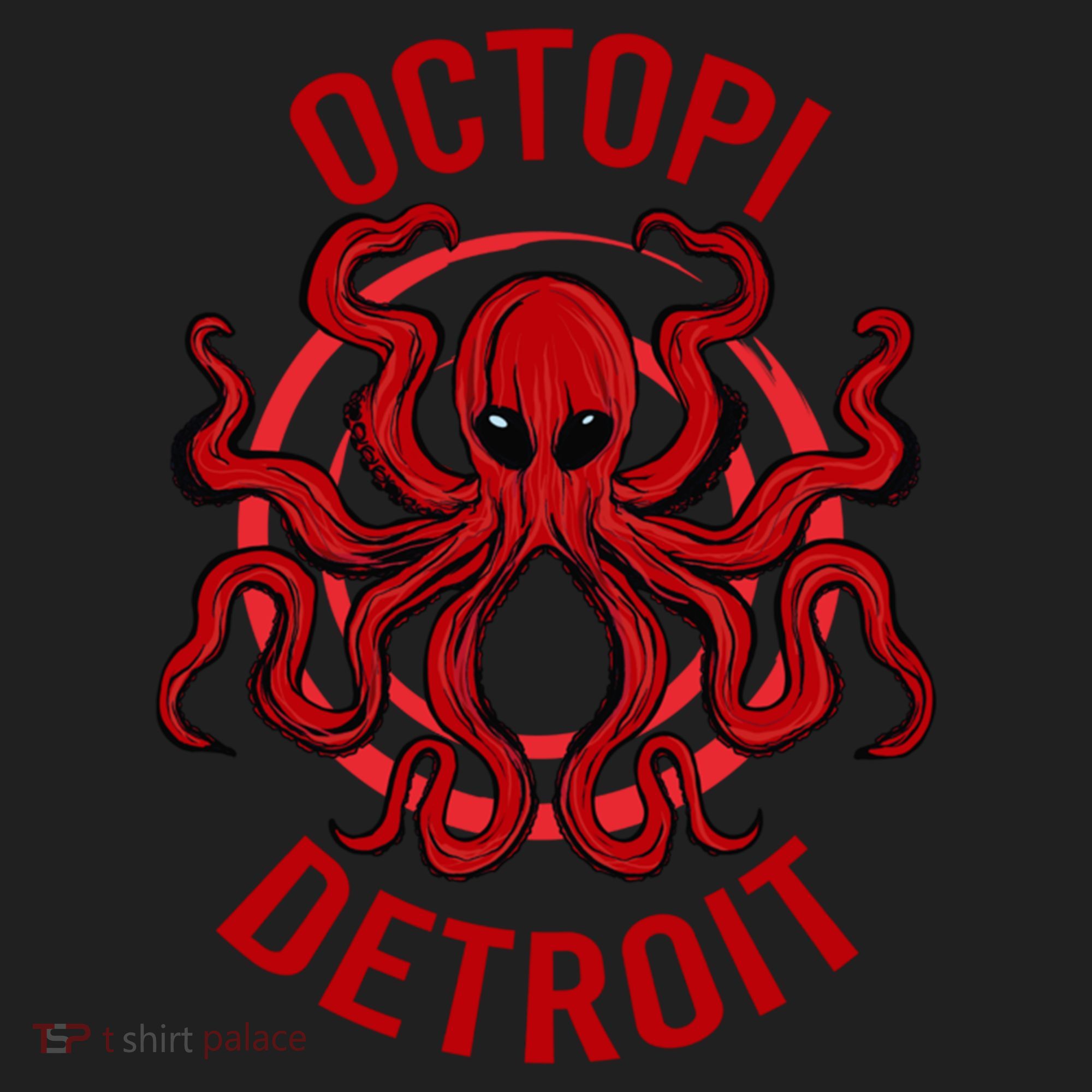 Octopi Detroit Octopus Kraken Tentacles Michigan Souvenir Great Gift Hat
