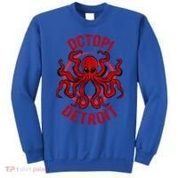 Octopi Detroit Octopus Kraken Tentacles Michigan Souvenir Great Gift Sweatshirt thumb 0