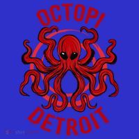 Octopi Detroit Octopus Kraken Tentacles Michigan Souvenir Great Gift Sweatshirt thumb 3