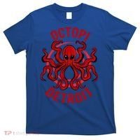 Octopi Detroit Octopus Kraken Tentacles Michigan Souvenir Great Gift T-Shirt thumb 0