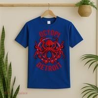 Octopi Detroit Octopus Kraken Tentacles Michigan Souvenir Great Gift T-Shirt thumb 2