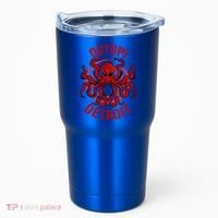 Octopi Detroit Octopus Kraken Tentacles Michigan Souvenir Great Gift Tumbler thumb 0