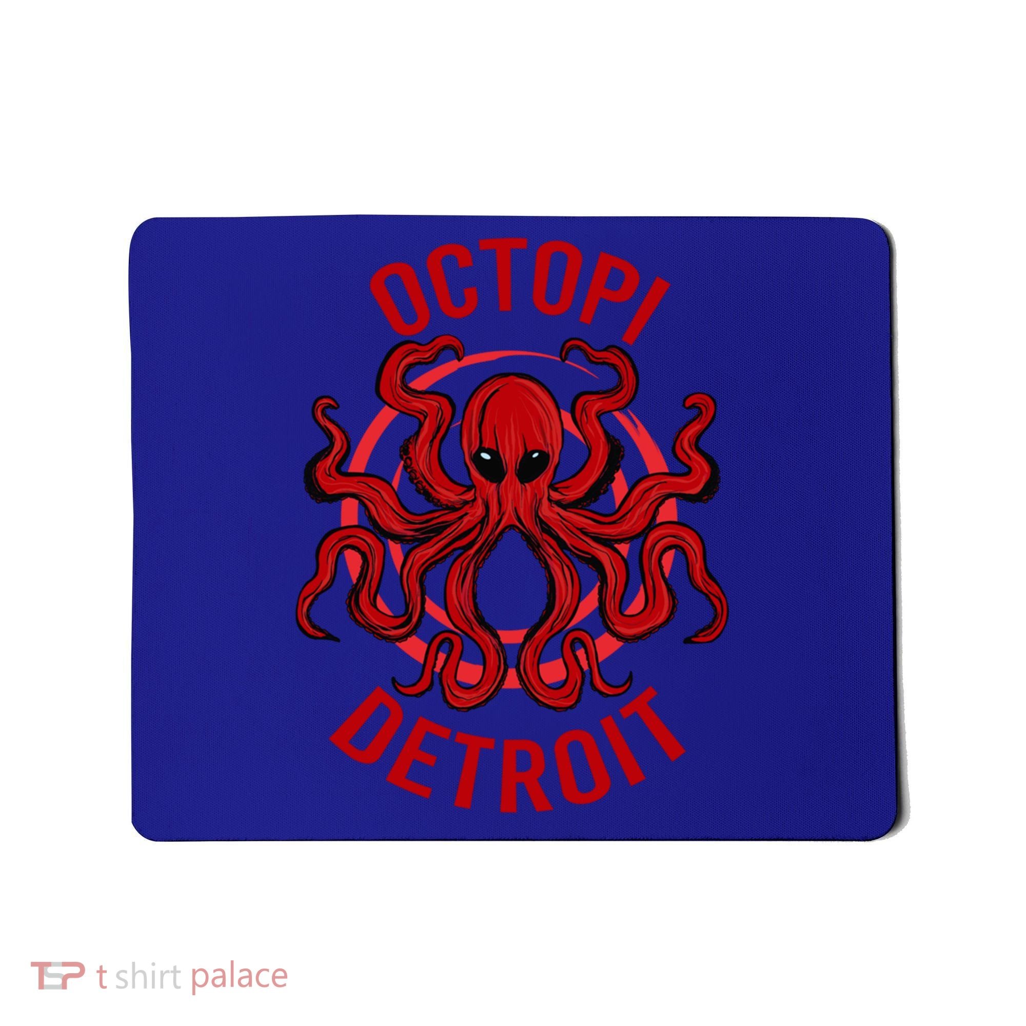 Octopi Detroit Octopus Kraken Tentacles Michigan Souvenir Great Gift Mousepad
