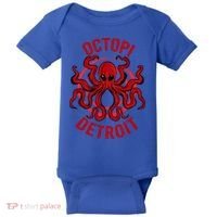 Octopi Detroit Octopus Kraken Tentacles Michigan Souvenir Great Gift Baby Bodysuit thumb 0