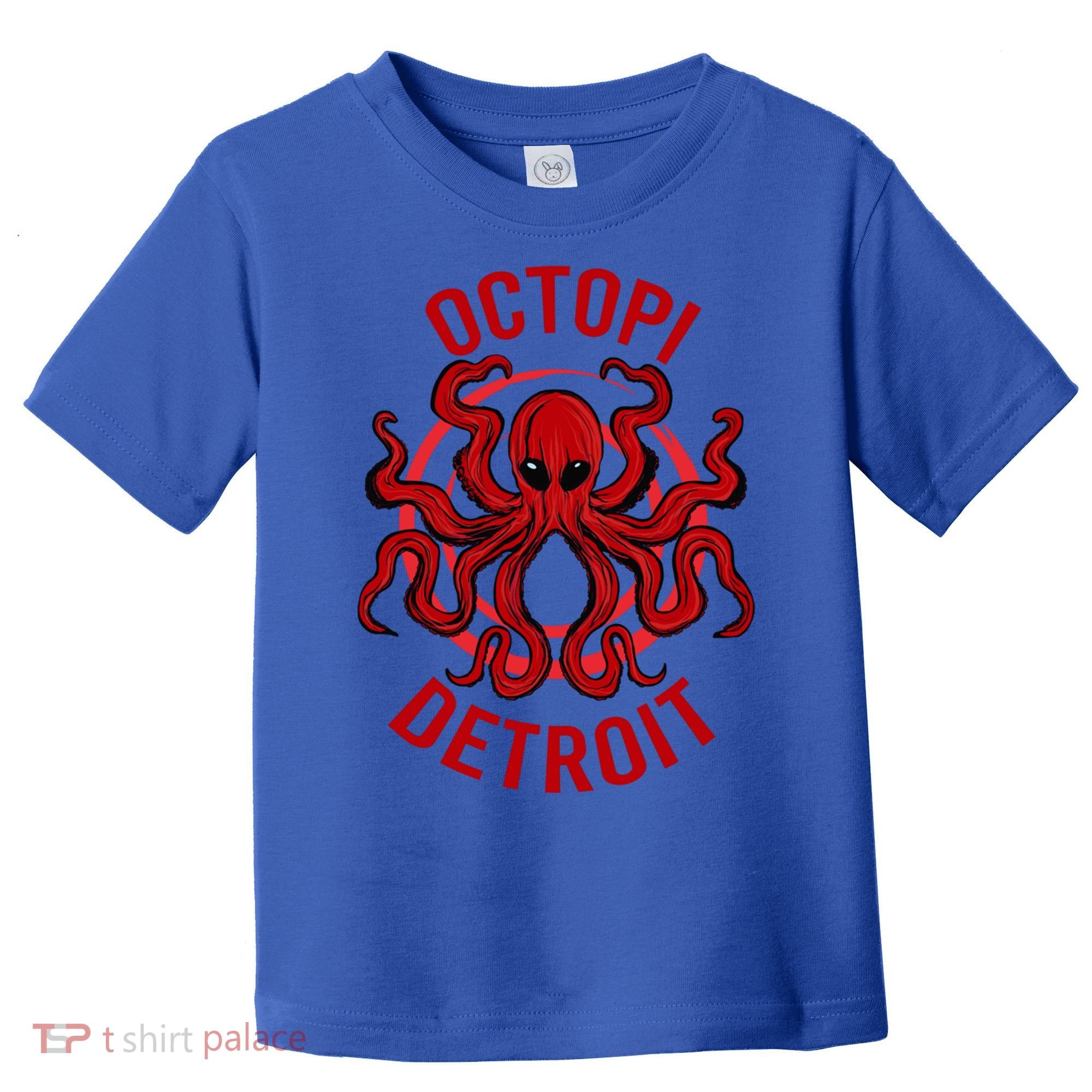 Octopi Detroit Octopus Kraken Tentacles Michigan Souvenir Great Gift Toddler T-Shirt