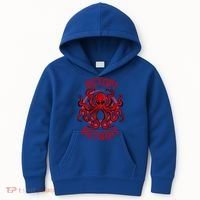 Octopi Detroit Octopus Kraken Tentacles Michigan Souvenir Great Gift Kids Hoodie thumb 0