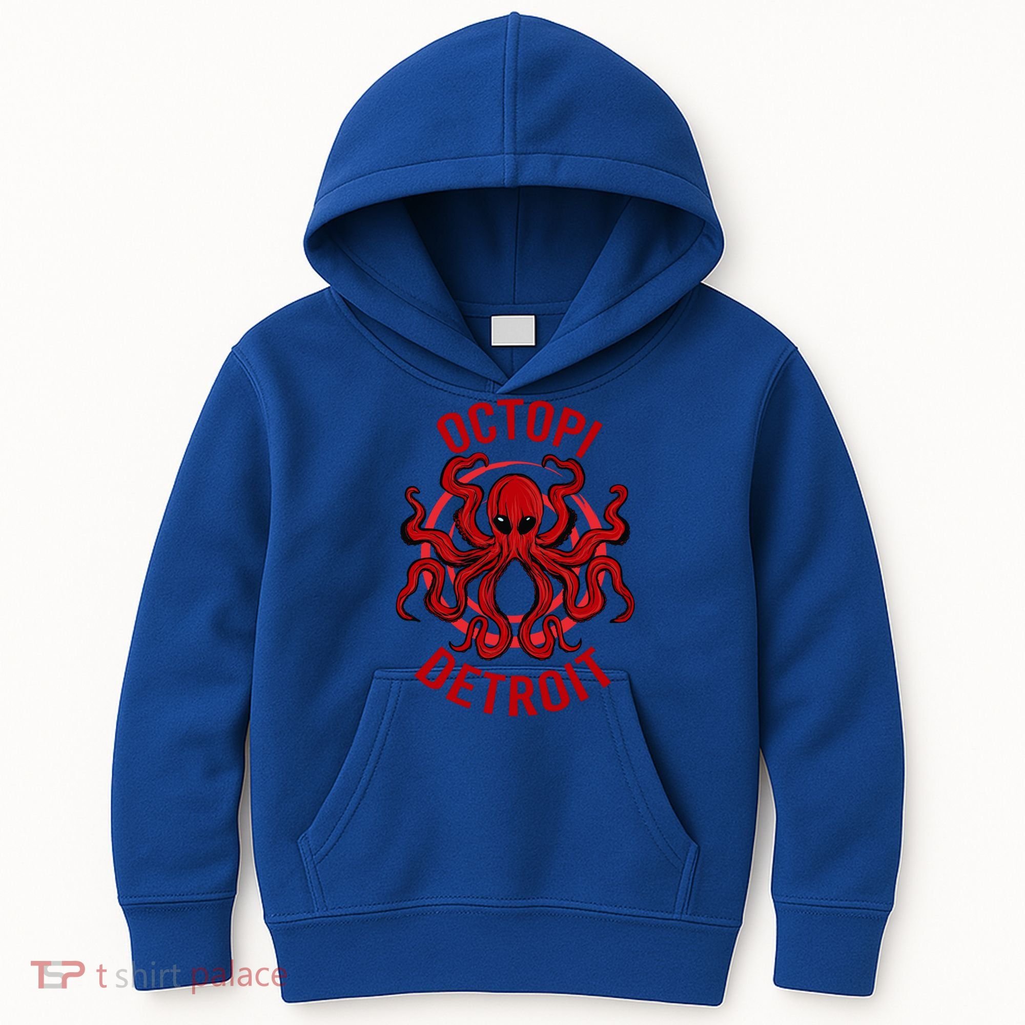 Octopi Detroit Octopus Kraken Tentacles Michigan Souvenir Great Gift Kids Hoodie