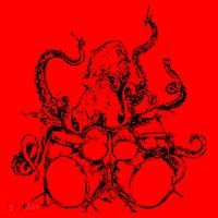 Octopus Drummer Santa Hat thumb 1