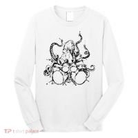 Octopus Drummer Long Sleeve Shirt thumb 0