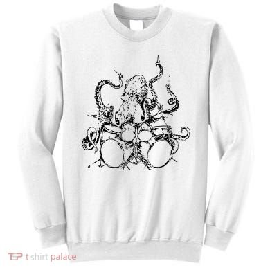 Octopus Drummer Sweatshirt
