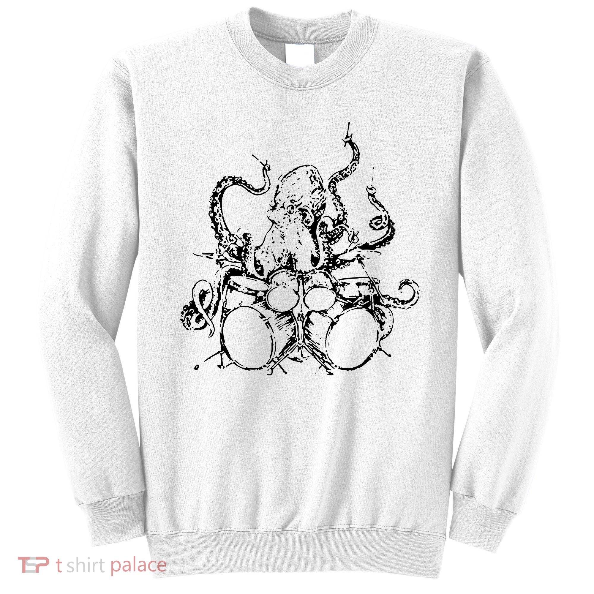 Octopus Drummer Sweatshirt