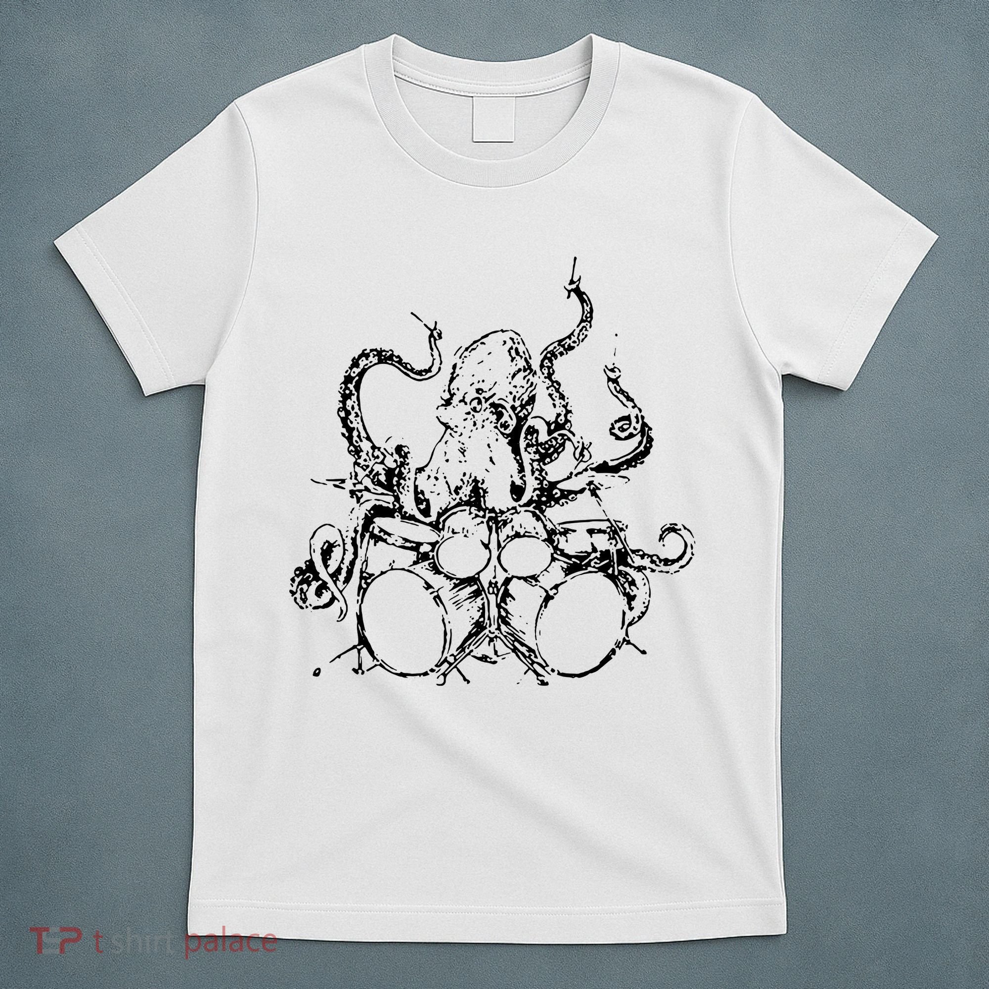Octopus Drummer T-Shirt