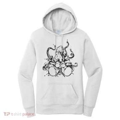 Octopus Drummer Women's Hoodie