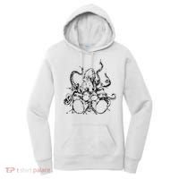 Octopus Drummer Women's Hoodie thumb 0