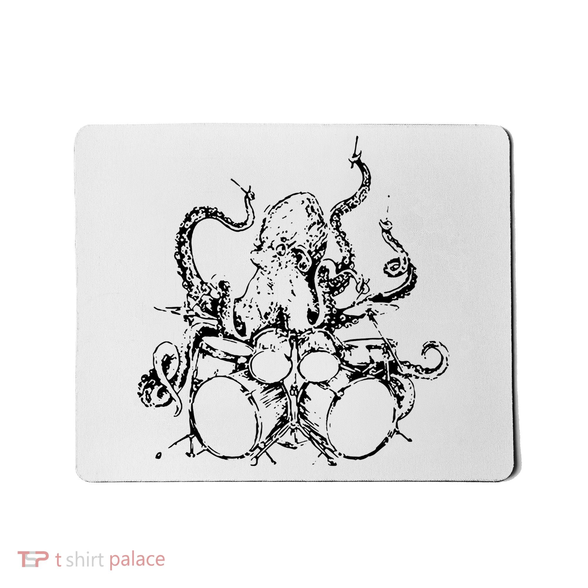 Octopus Drummer Mousepad