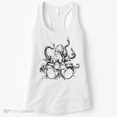 Octopus Drummer Women's Tank Top