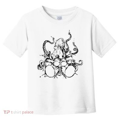 Octopus Drummer Toddler T-Shirt