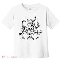Octopus Drummer Toddler T-Shirt thumb 0