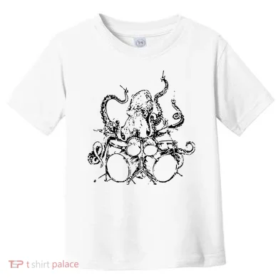 Octopus Drummer Toddler T-Shirt