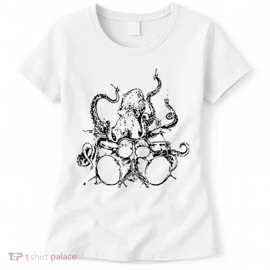 Octopus Drummer Women's T-Shirt