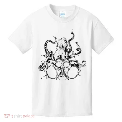 Octopus Drummer Kids T-Shirt