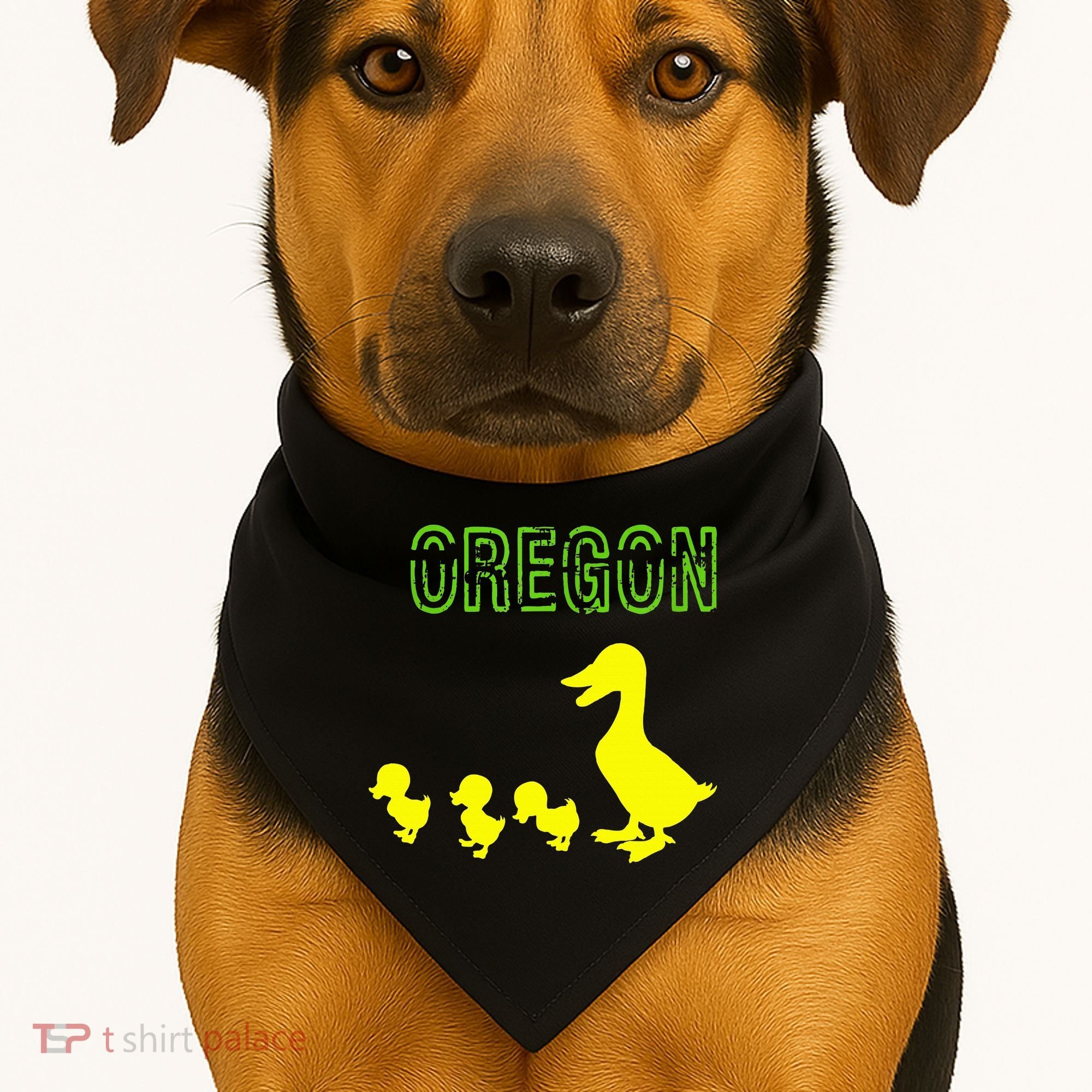 Oregon Duck USA-Made Doggie Bandana