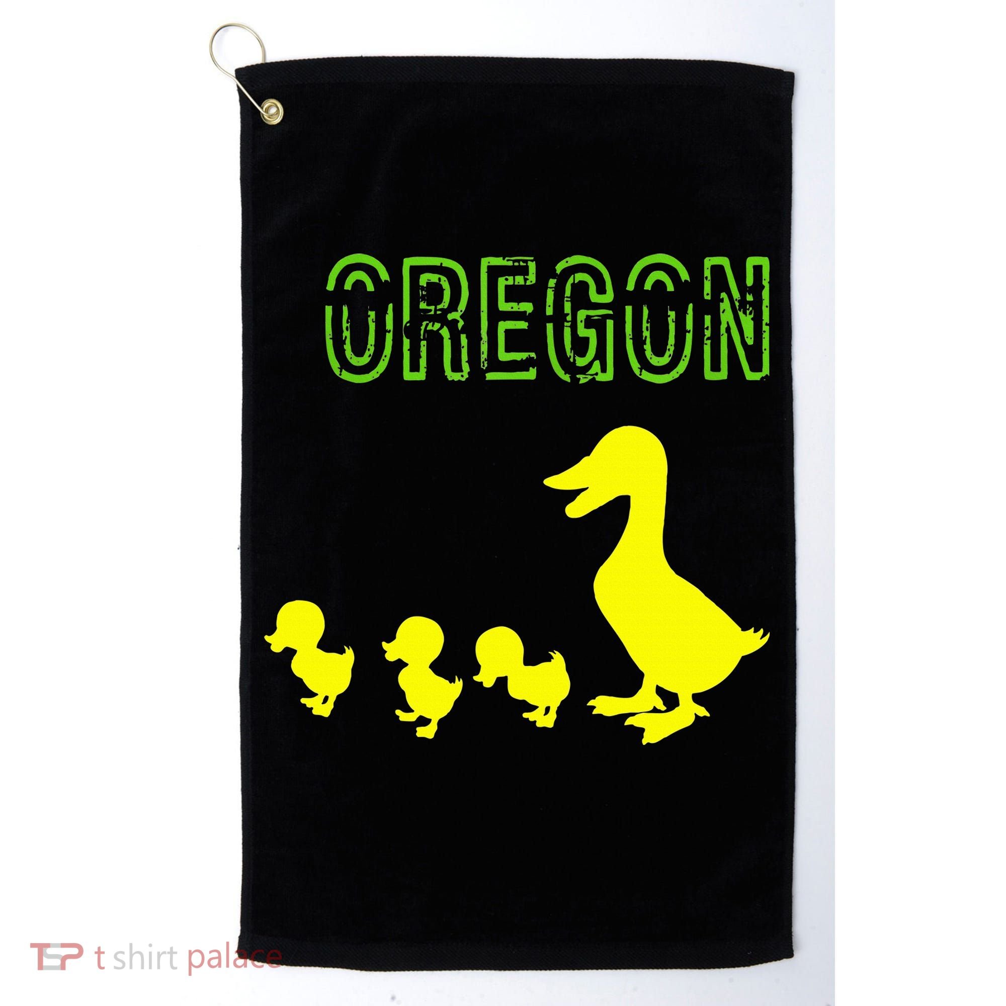 Oregon Duck Golf Towel