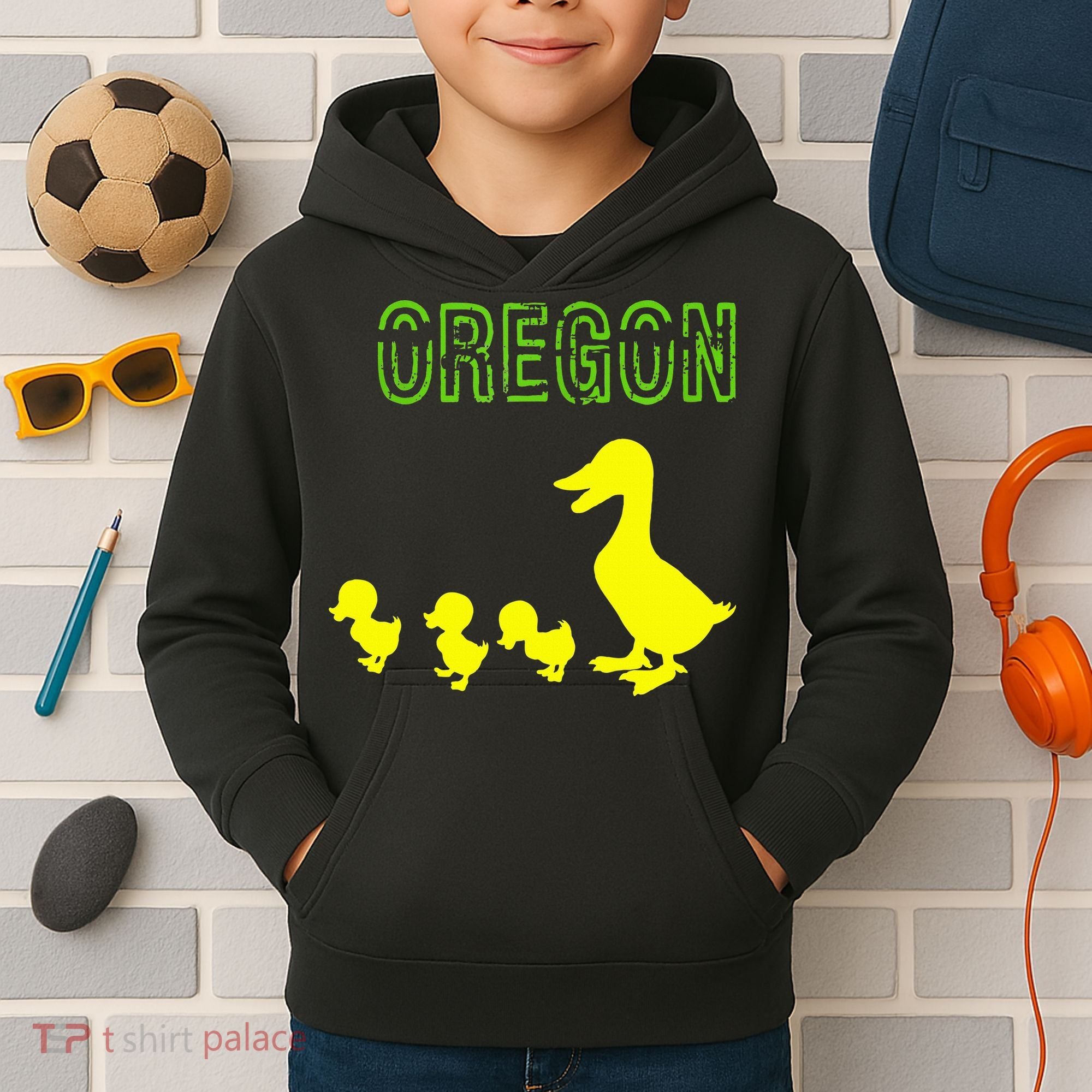 Oregon Duck Kids Hoodie