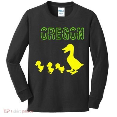 Oregon Duck Kids Long Sleeve Shirt