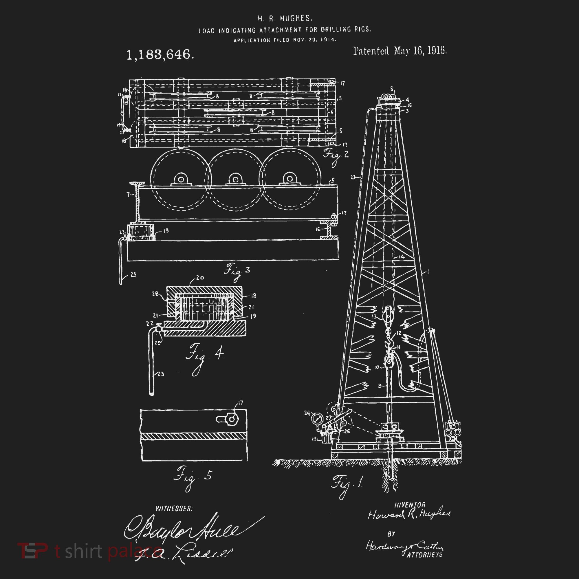 Oil Drilling Rig Patent Graphic Oilfield Driller Gift Beanie