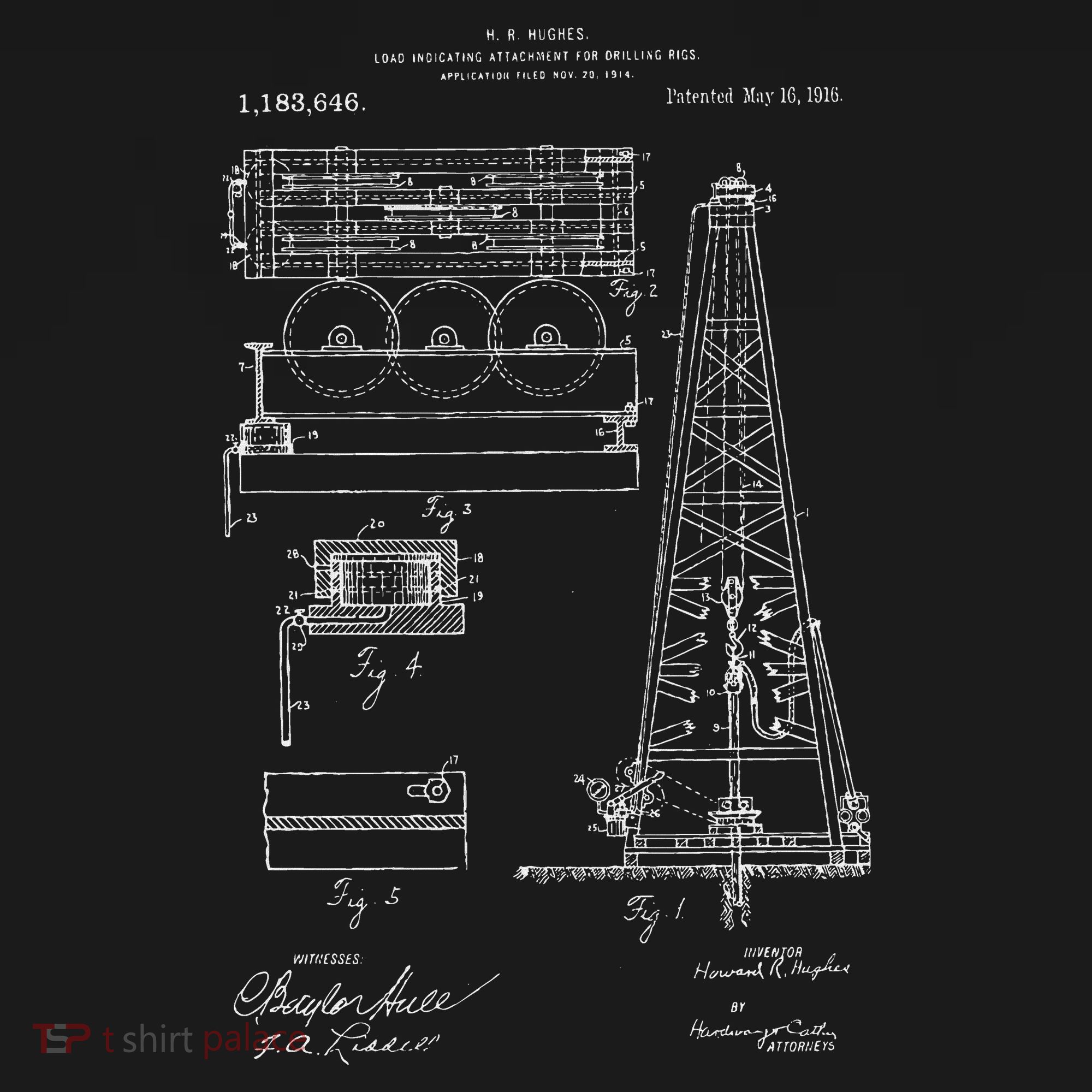 Oil Drilling Rig Patent Graphic Oilfield Driller Gift Women's Hoodie
