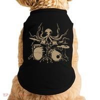 Octopus Drummer Rock N Roll Band Doggie Tank thumb 0