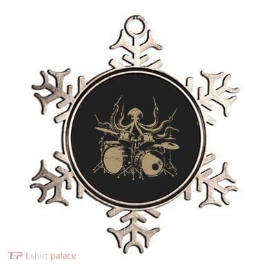 Octopus Drummer Rock N Roll Band Ornament