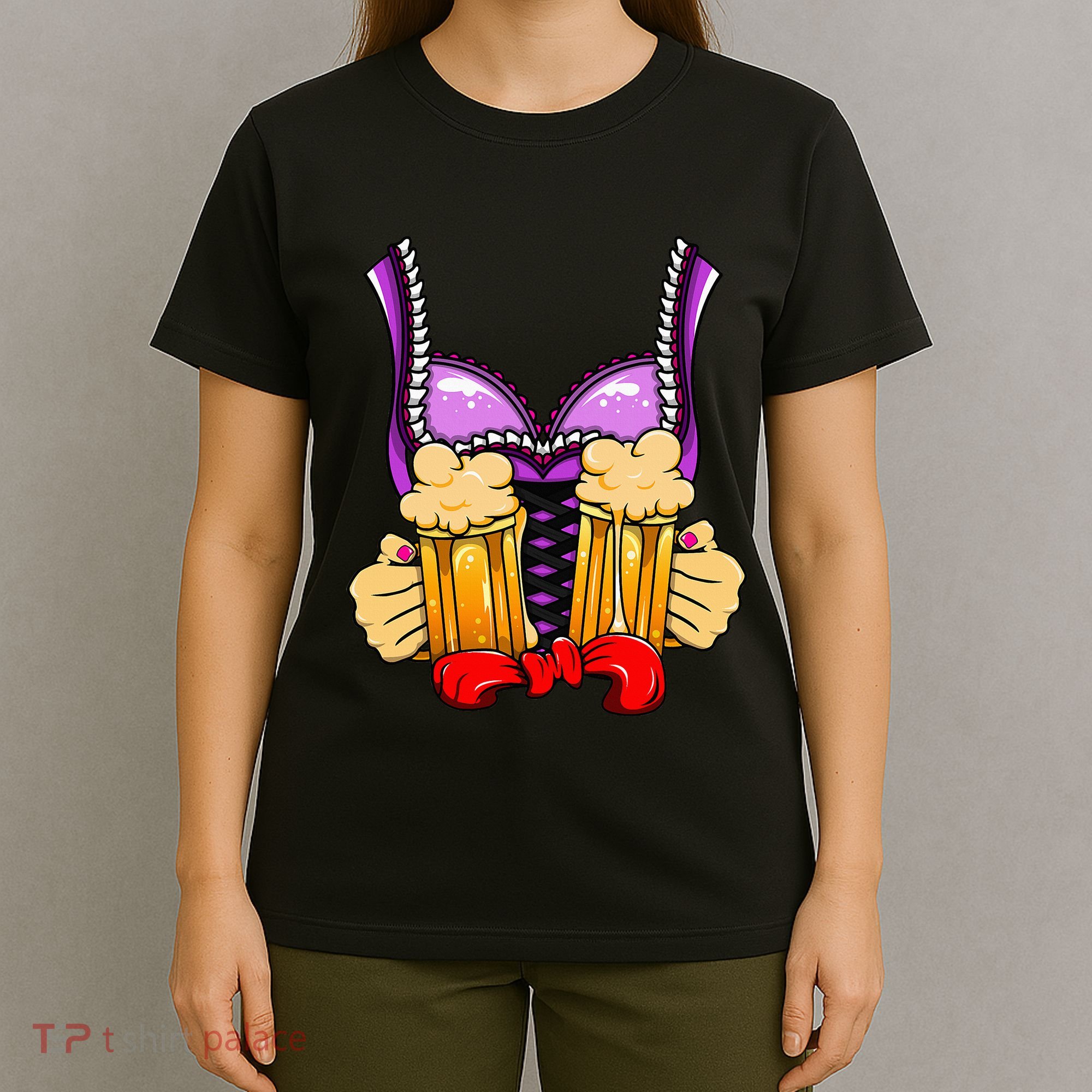 Oktoberfest Dirndl Replacement T-Shirt