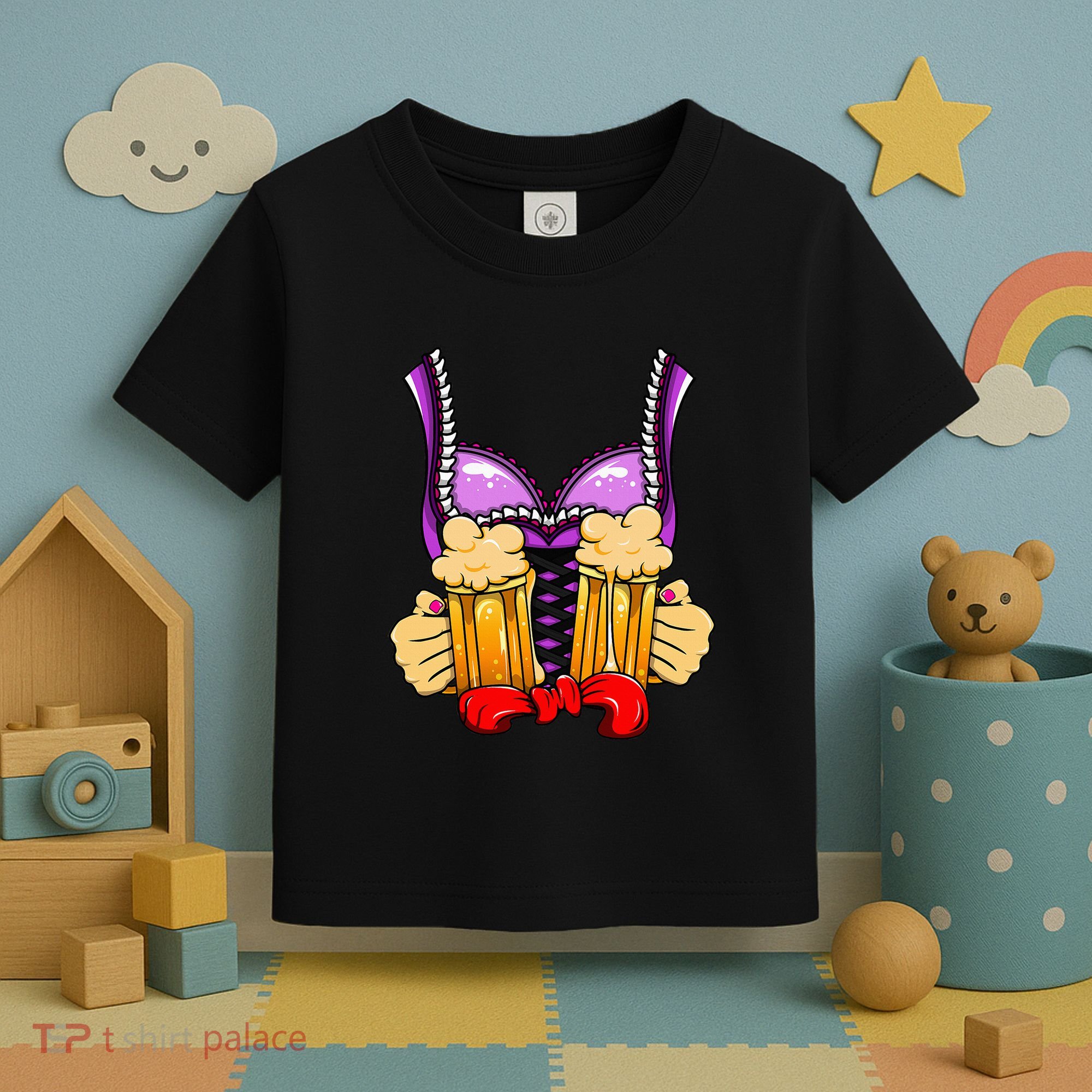 Oktoberfest Dirndl Replacement Toddler T-Shirt