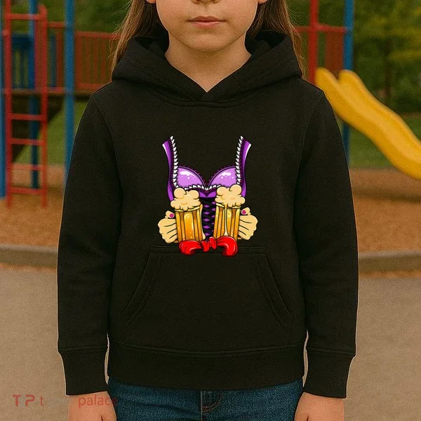 Oktoberfest Dirndl Replacement Kids Hoodie