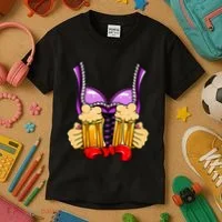 Oktoberfest Dirndl Replacement Kids T-Shirt thumb 3