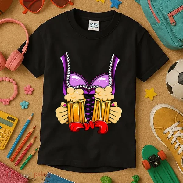Oktoberfest Dirndl Replacement Kids T-Shirt