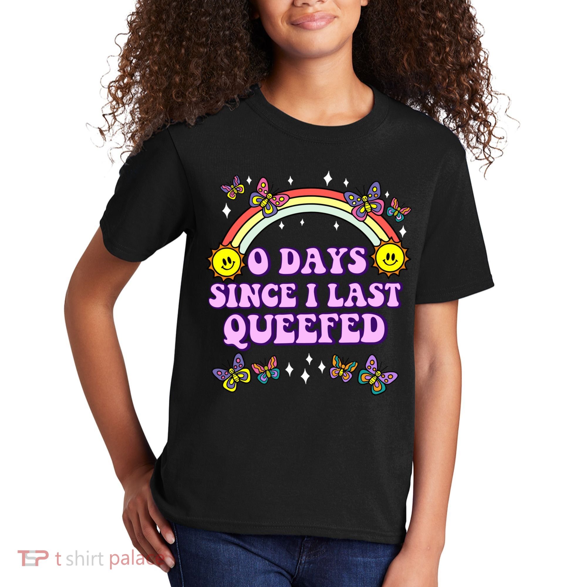 O Days Since Last Queefed Kids T-Shirt