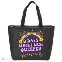 O Days Since Last Queefed Tote Bag thumb 0