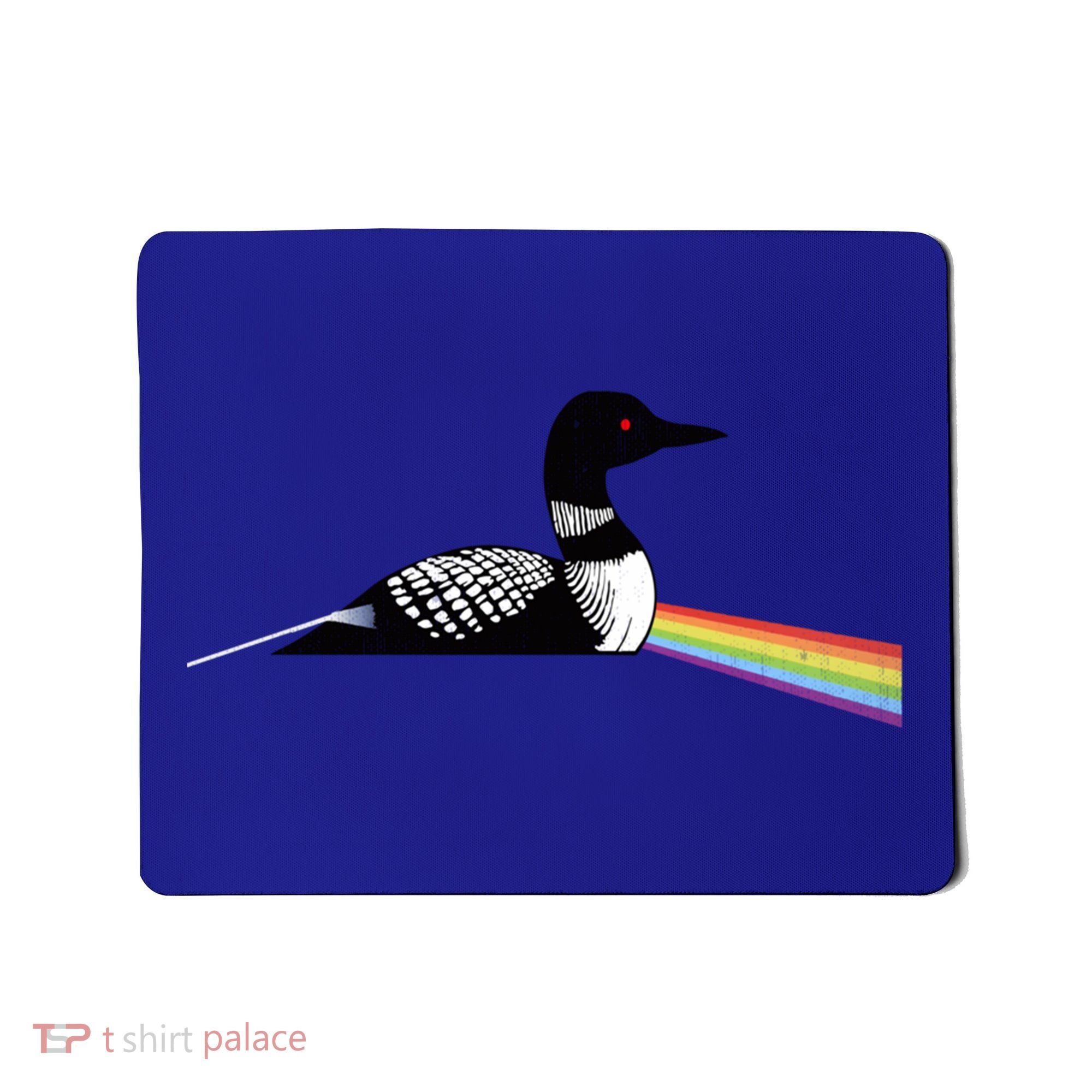 Original Dark Side Of The Loon Bird Watching Classic Rock Gift Mousepad