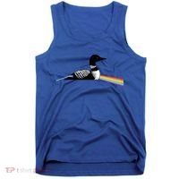 Original Dark Side Of The Loon Bird Watching Classic Rock Gift Tank Top thumb 0