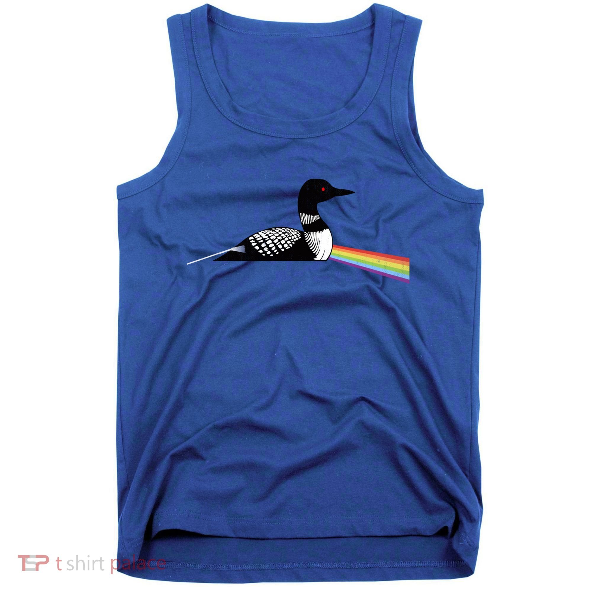 Original Dark Side Of The Loon Bird Watching Classic Rock Gift Tank Top