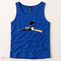Original Dark Side Of The Loon Bird Watching Classic Rock Gift Tank Top thumb 2