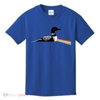 Original Dark Side Of The Loon Bird Watching Classic Rock Gift Kids T-Shirt thumb 0