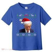 Official Donald Trump Mug Shot Ugly Christmas  Toddler T-Shirt thumb 0